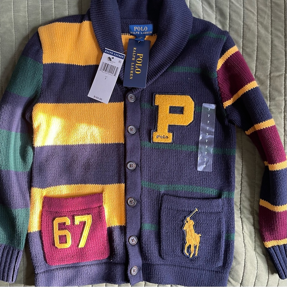COPY - Ralph Lauren Boys Multicolor Sweater